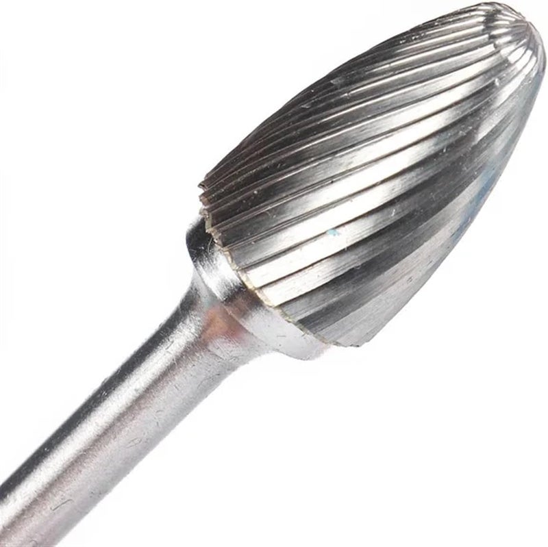 6mm F Type Tungsten Carbide Rotary File Burr For Metal Wood Carving F0618M06 - Image 1