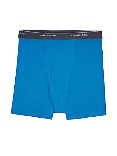 Fruit of the Loom Boy's Big Toddler Boxer Briefs, Tag Free & Breathable Underwear, Multipacks, 10 Pack-Assorted Colors, X-Large - Image 2