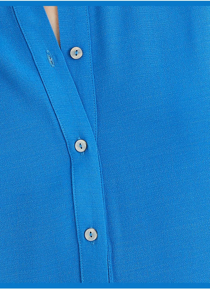 كوتون Button Detailed Tunic
