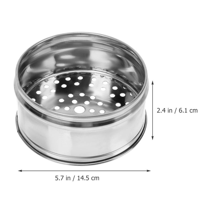Stainless Steel Steamer Basket 14cm Insert Rack for Vegetables Cooking Kitchen - Image 3