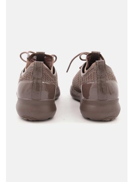 GEOX Women Nebula Lace Up Casual Shoes, Brown  - Image 2