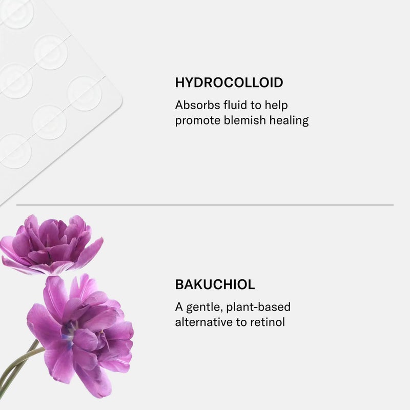 SEEN UNSEEN Pimple Patch - Hydrocolloid and Bakuchiol Formulated Spot Treatment for Face and Skin- Dermatologist Developed- Safe for Sensitive & Acne Prone Skin - Image 5