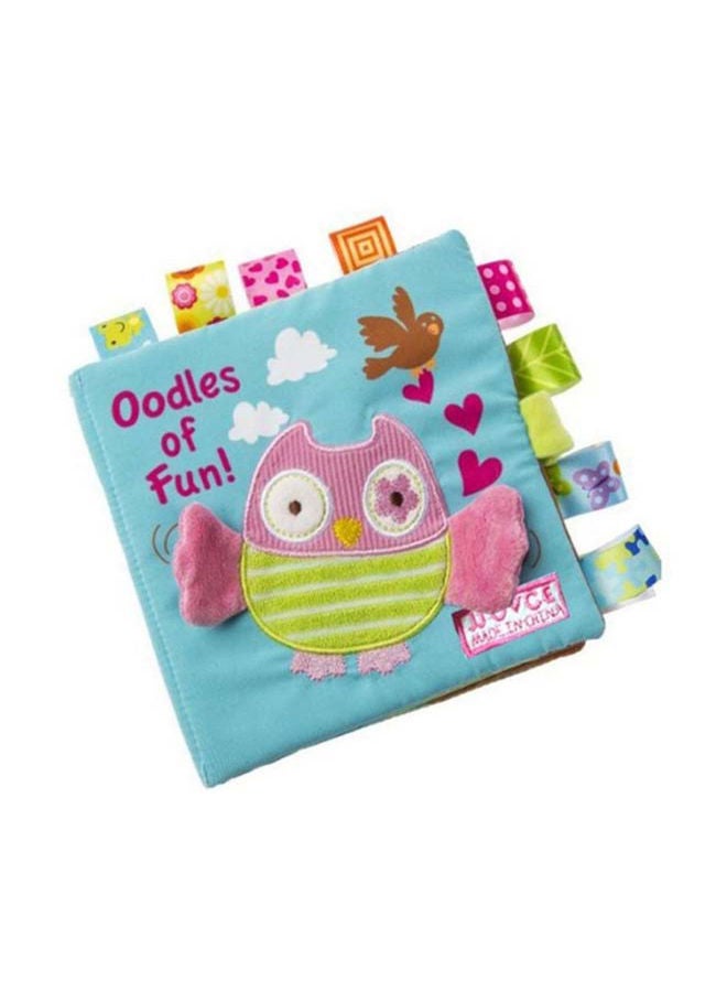 نيبمينينت كتاب قماشي للأطفال مصنوع من نسيج ناعم برسومات مبتكرة أوودلز أوف فن - Image 2