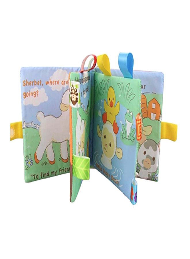 نيبمينينت كتاب قماشي للأطفال مصنوع من نسيج ناعم برسومات مبتكرة أوودلز أوف فن - Image 3