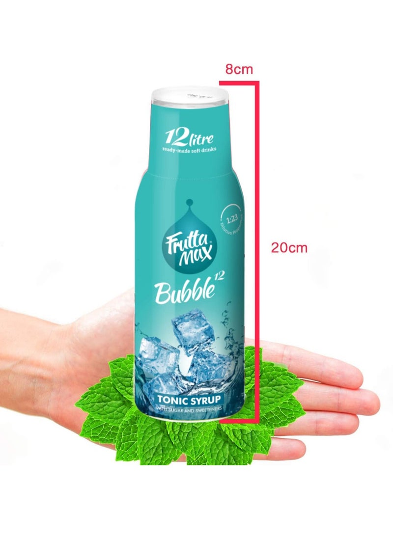 Fruttamax FruttaMax - Syrup Concentrate | Less Sugar | Suitable for soda Machine 500ml (Tonic)  - Image 4