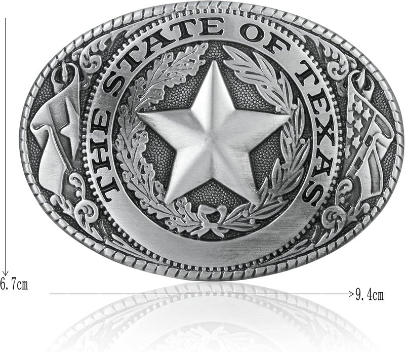 KDG Western Cowboy Belt Buckles Men Vintage Novelty Large Handmade Belt Buckle… - Image 5