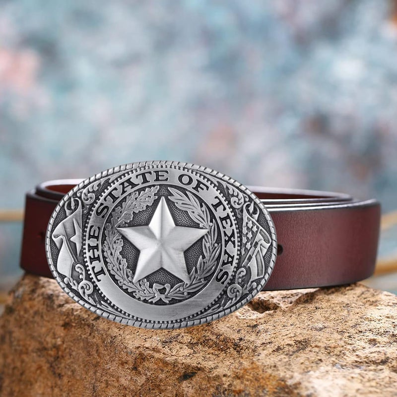 KDG Western Cowboy Belt Buckles Men Vintage Novelty Large Handmade Belt Buckle… - Image 4