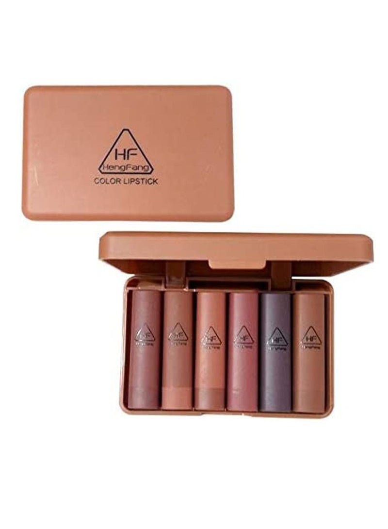 Heng Fang 6-Piece Color Lipstick - Image 2