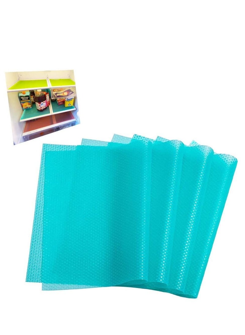 SYOSI Refrigerator Mats,EVA Refrigerator Liners Washable Can Be Cut Refrigerator Pads Fridge Mats Drawer Table Placemats,Shelves Drawer Table Mats,Size 17.6"x11.3" - Image 1