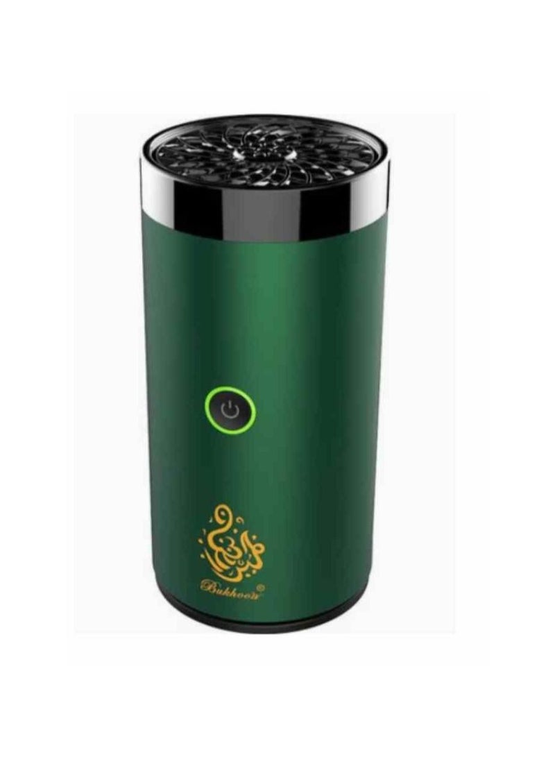 Bakhoor Electric USB Bakhoor Evaporator Incense Burner Green - Image 1