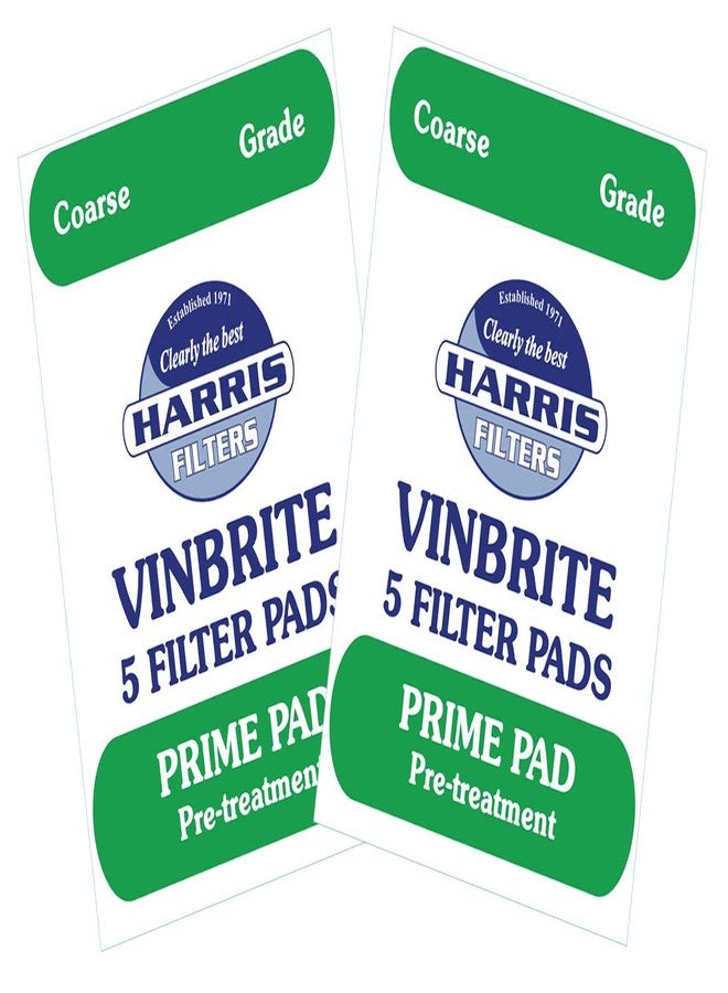 Harris 2x Harris Prime Pre-Filter Pads 5-pack Use with Harris Vinbrite MK3 Filter Kit - Image 2