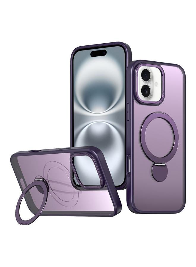 اس-توب جراب لهاتف iPhone 16 Plus Wing Series Gen2 MagSafe حامل حلقي معدني - Image 1