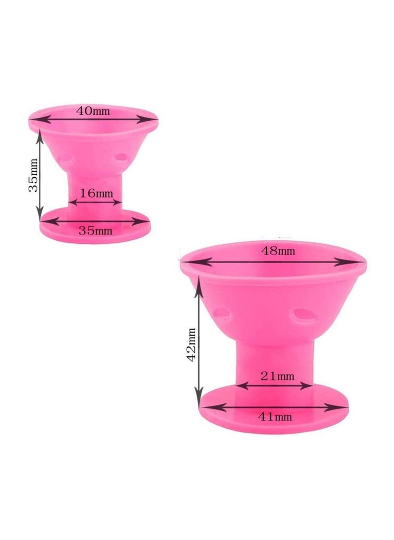 SYOSI - SYOSI 20 Pcs Silicone Hair Curlers Set,Magic Hair Rollers No Heat Hair Curlers- Easy Styling Sleep In Hair Curlers Creative DIY Styling Tools - Image 1