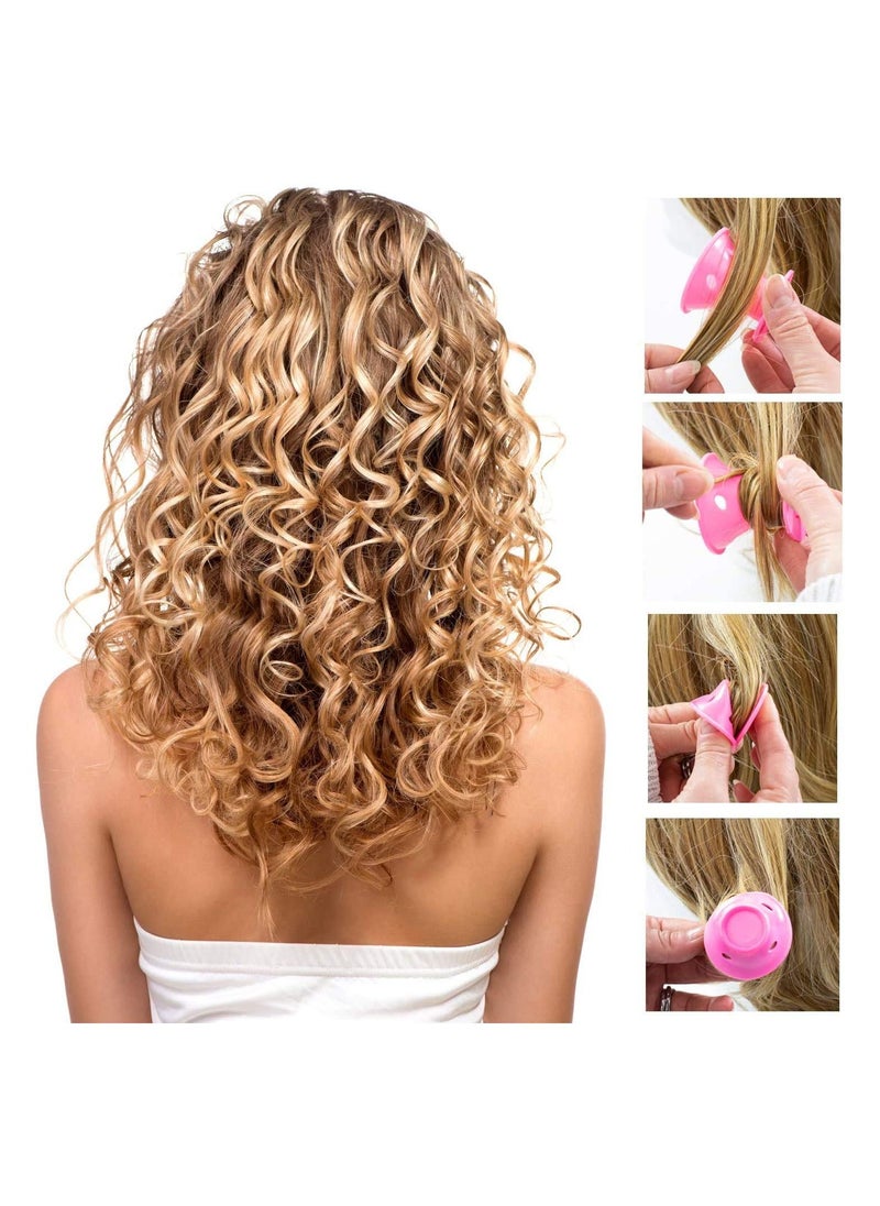 SYOSI - SYOSI 20 Pcs Silicone Hair Curlers Set,Magic Hair Rollers No Heat Hair Curlers- Easy Styling Sleep In Hair Curlers Creative DIY Styling Tools - Image 1