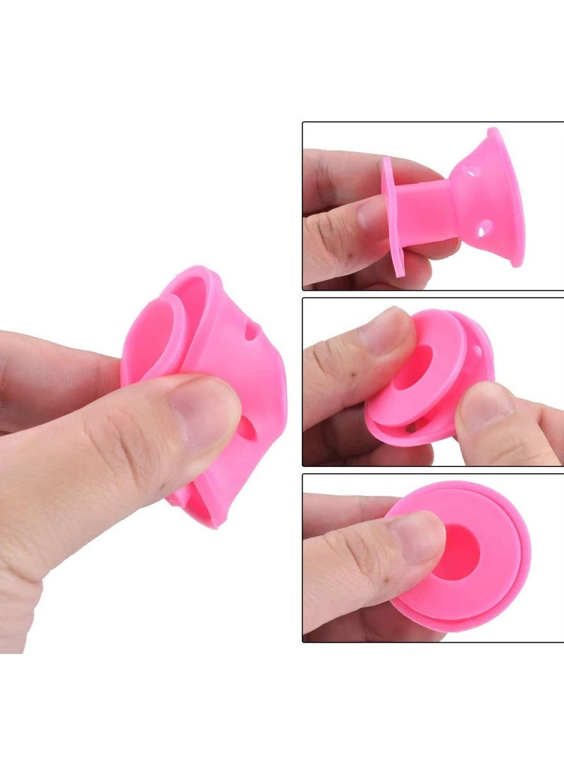 SYOSI - SYOSI 20 Pcs Silicone Hair Curlers Set,Magic Hair Rollers No Heat Hair Curlers- Easy Styling Sleep In Hair Curlers Creative DIY Styling Tools - Image 1