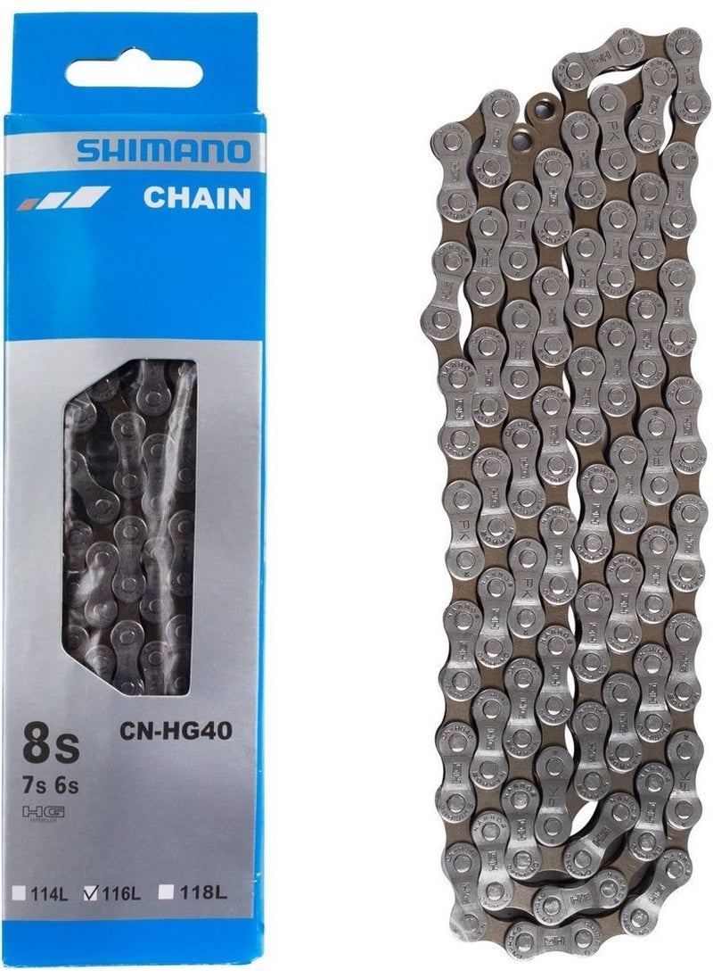 SHIMANO Chain 6/7/8 Gear 116 Link CN-HG40 