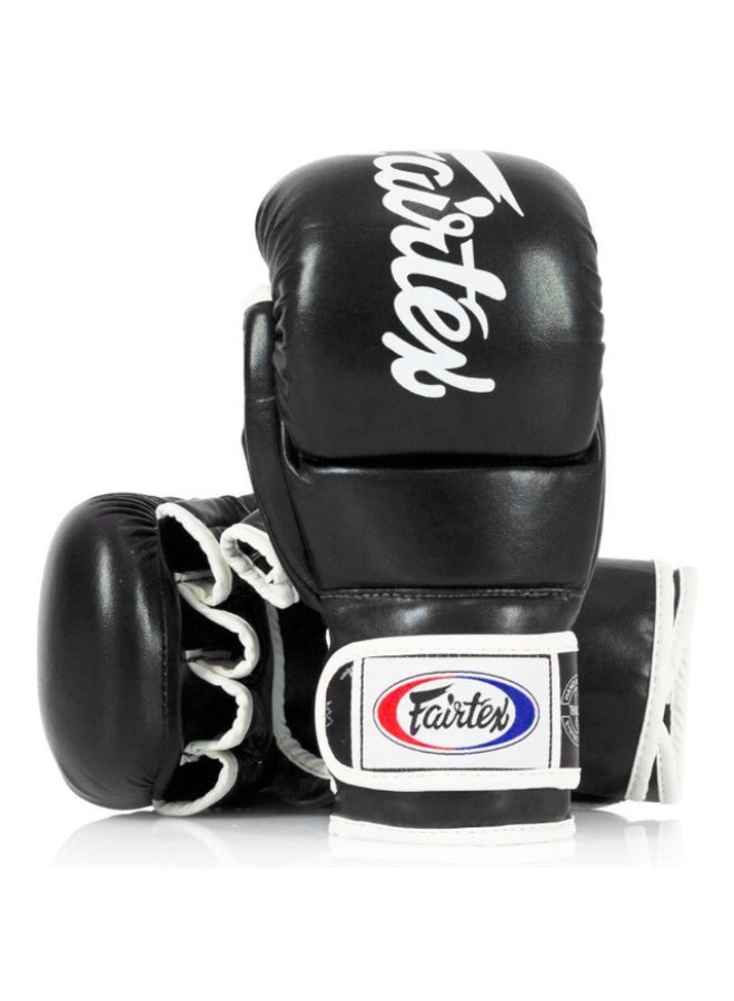 Fairtex FGV18 Super Sparring Grappling Gloves – Black - Image 1