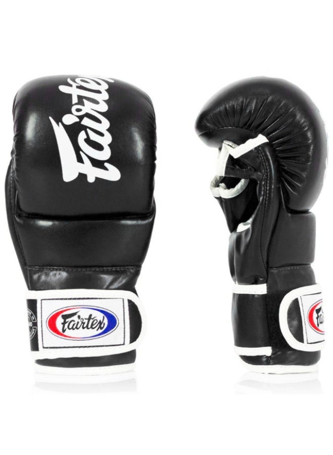 Fairtex FGV18 Super Sparring Grappling Gloves – Black - Image 2