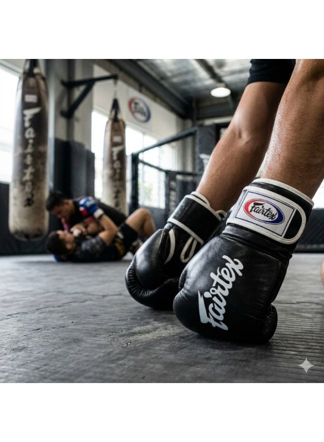 Fairtex FGV18 Super Sparring Grappling Gloves – Black - Image 4