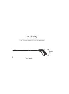 ABBASALI High Pressure Washer Gun High Power Washer Water Spray Gun with Long Wand 160bar  - Image 3