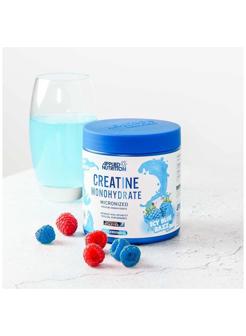 Applied Nutrition Creatine Monohydrate Micronized, Icy Blue Raz, 250 Gm - Image 3