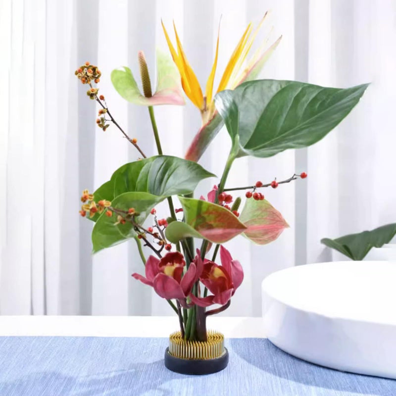 alladaga Flower Frog Stainless Steel Pin Frog Flower Arrangement Holder(2 Inch (50mm)) - Image 4