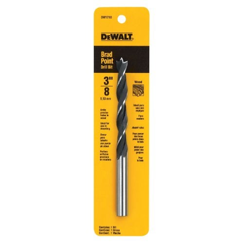 DEWALT DW1710 38Inch Brad Point Bit