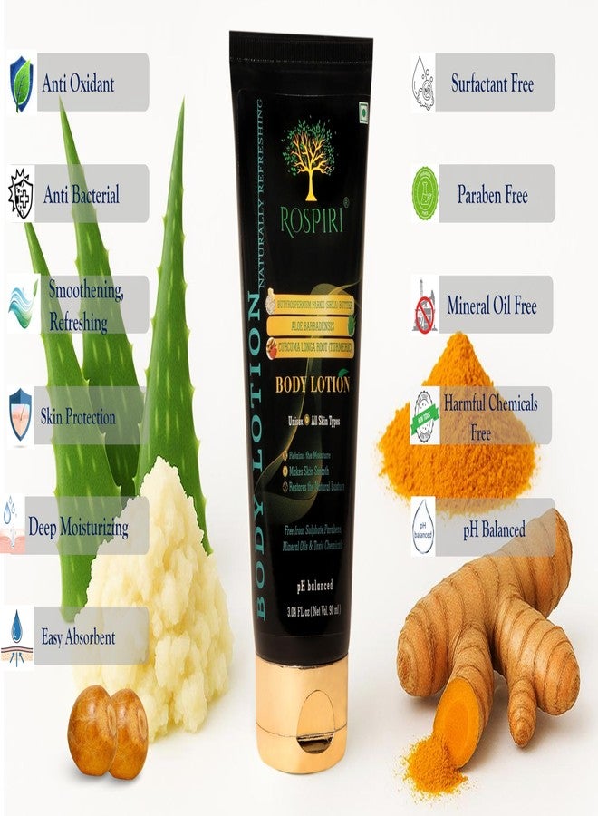 ROSPIRI Body Lotion, Daily Nourishing Intensive Deep Moisturising, Pearl Smooth, Unisex - Image 3