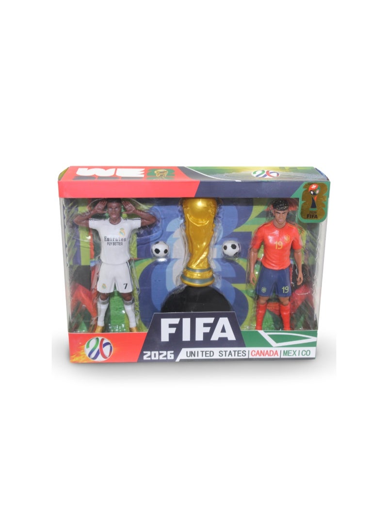 Banbo Toys Lamin Yamal + Vinicius FIFA World Cup 2026 Action Figure - Image 1