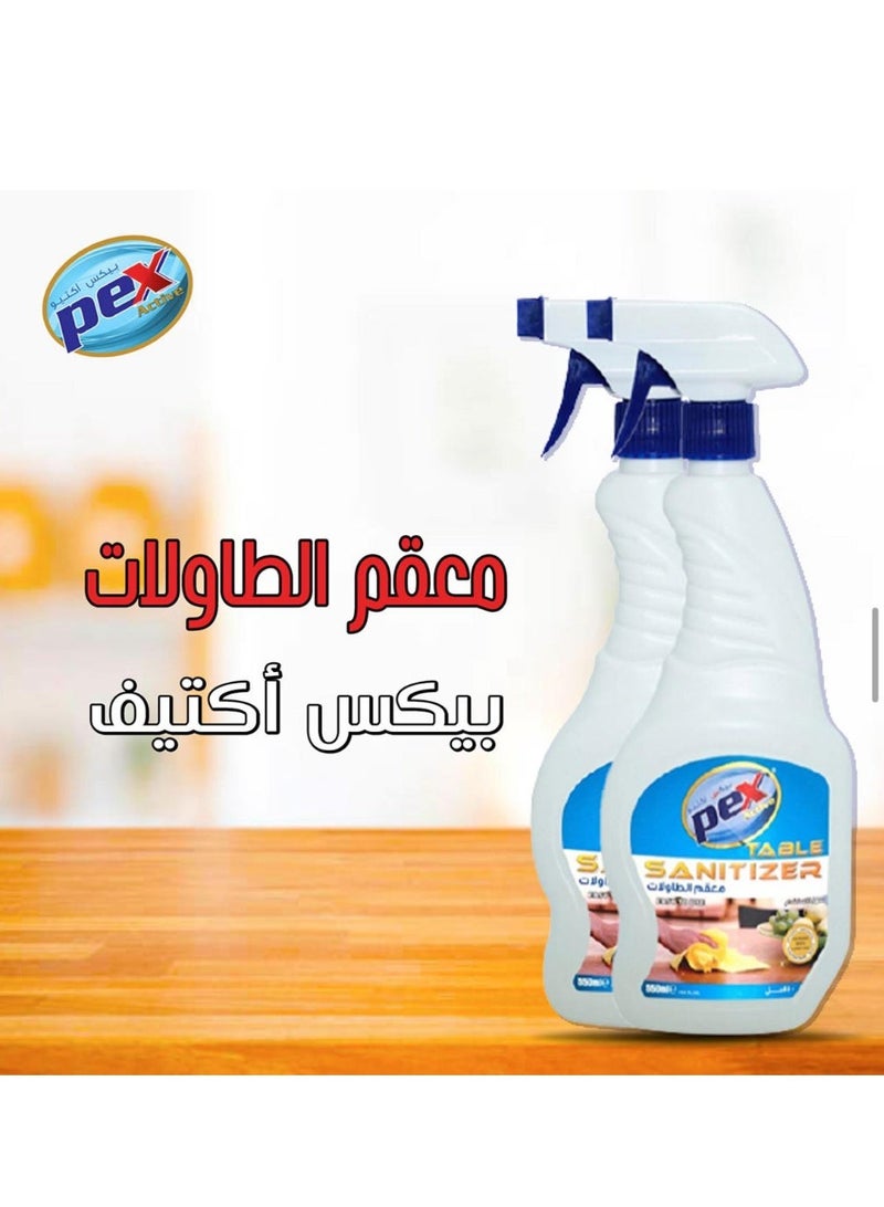 Pex Active Table Sanitizer 550 ml - Image 2