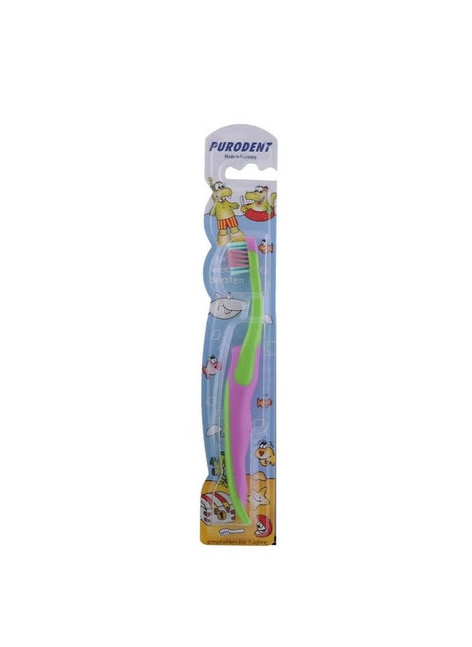 Purodent - Purodent Kids Soft Toothbrush Assorted 1's - Image 1