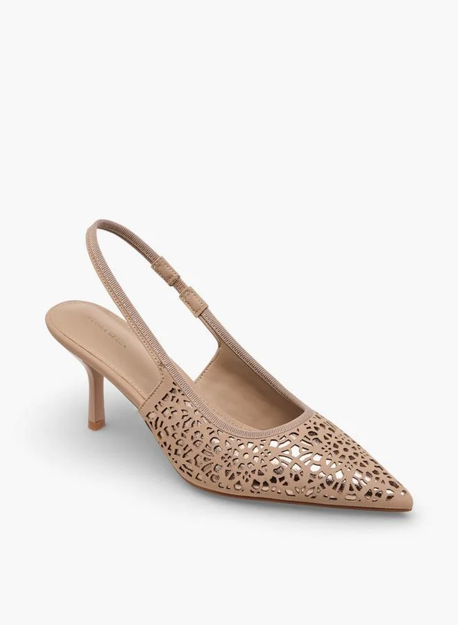 Flora Bella By Shoexpress Flora Bella Women Cutwork Slingback Shoes