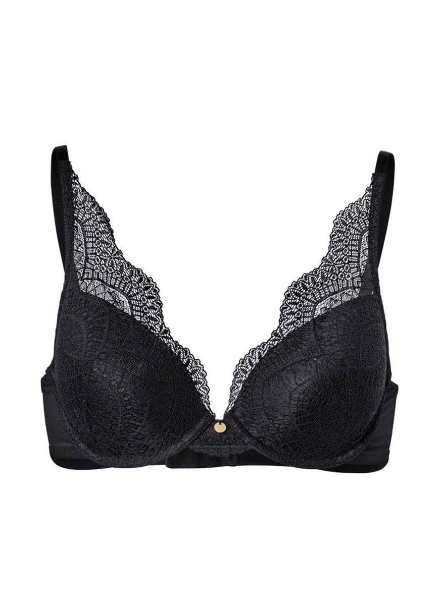 Tchibo Women Padded Wireless Bra, Black  - Image 3