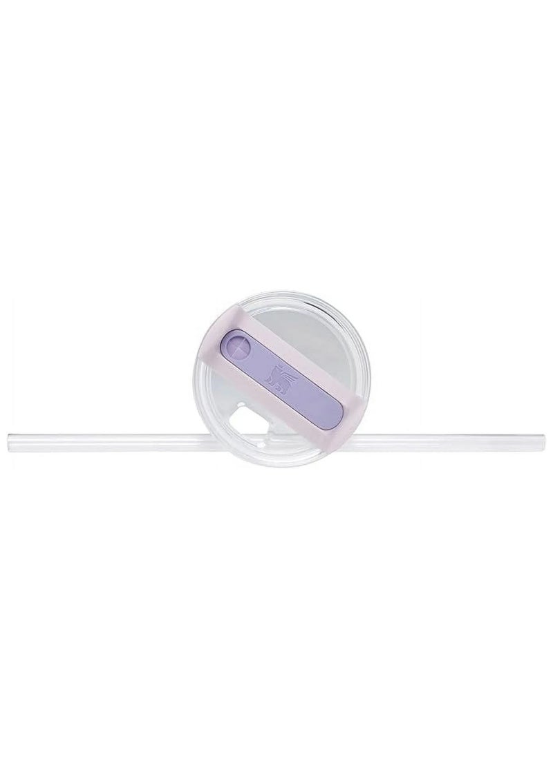 Stanley - Stanley Quencher with Straw Cover H2.0 Flow State 40oz Orchid Stainless Steel Vacuum Insulated Tumbler with Lid, Straw and 1 Straw Stoppers for Water and Iced Tea, Cold Retention - Image 1