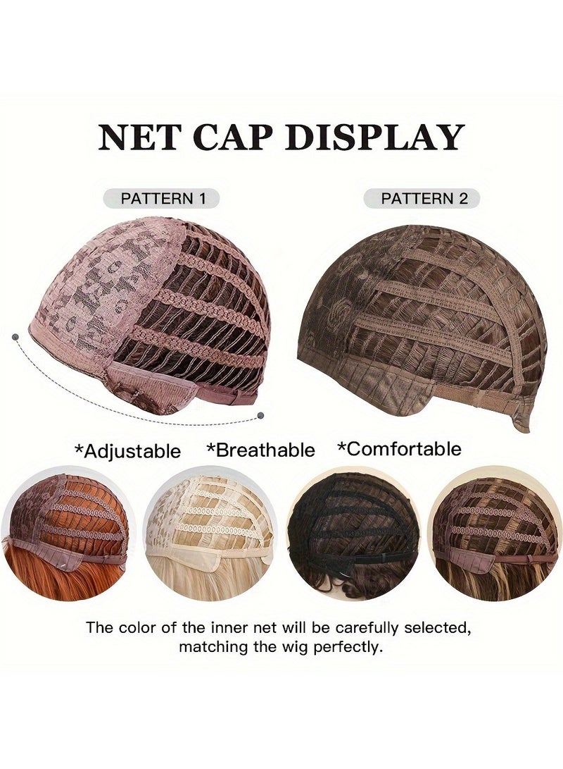 إستيل باروكة شعر مستعار صغيرة من الدانتيل للنساء من إيستيل فاشون. (شعر أشقر طويل ومموج/أومبري) - Image 4
