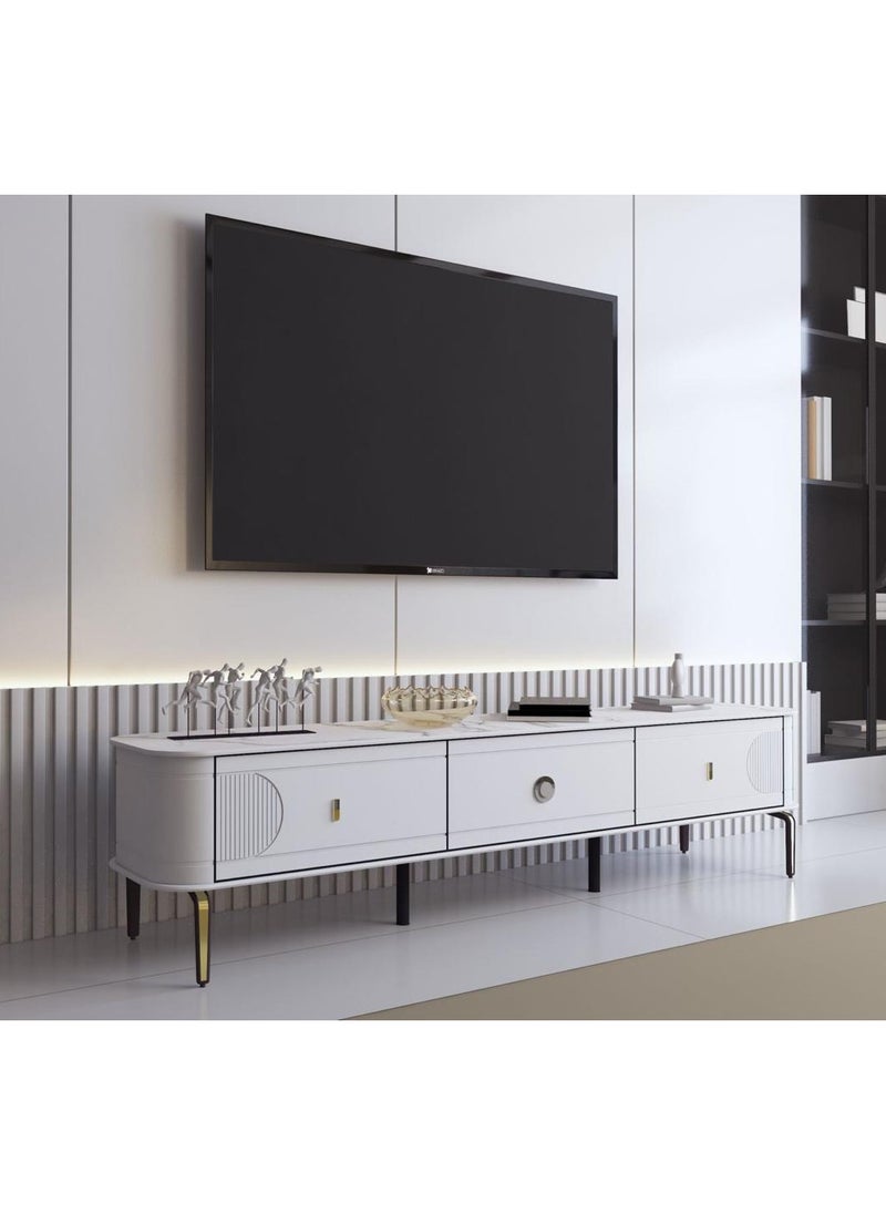 TV Table TV Console Modern TV Cabinet with Drawers TV Units for Living Room