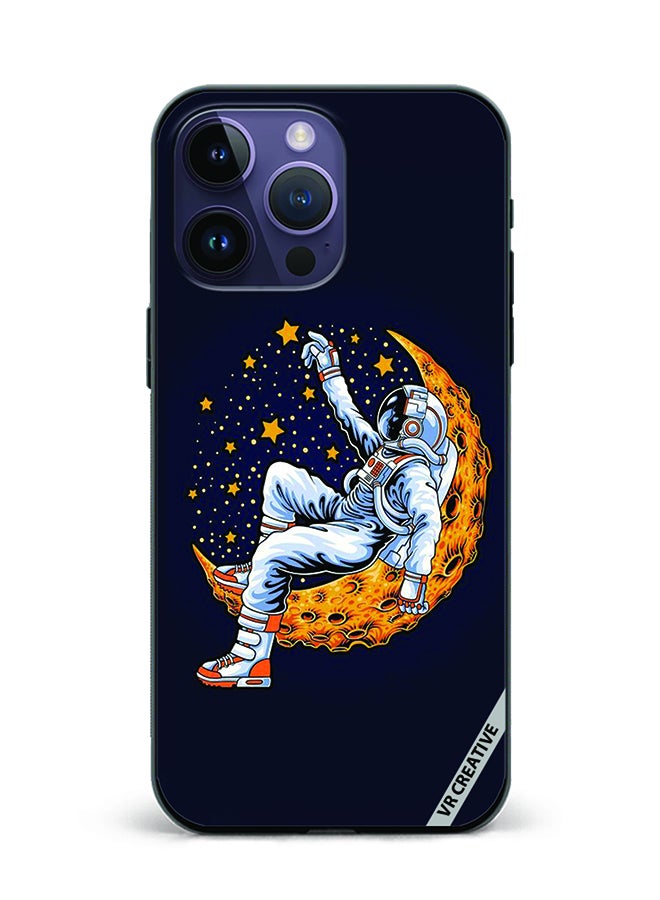 VR CREATIVE Protective Case Cover For Apple iPhone 15 Pro Astranaut4 Design Multicolour - Image 1