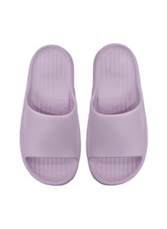 Miniso MINISO Puff Series Women's Bathroom Slippers – Ultra-Lightweight, Quick-Dry, Non-Slip EVA Comfort, Soft Cushioned Sole, Indoor and Shower Wear, Purple (Size 39-40) 