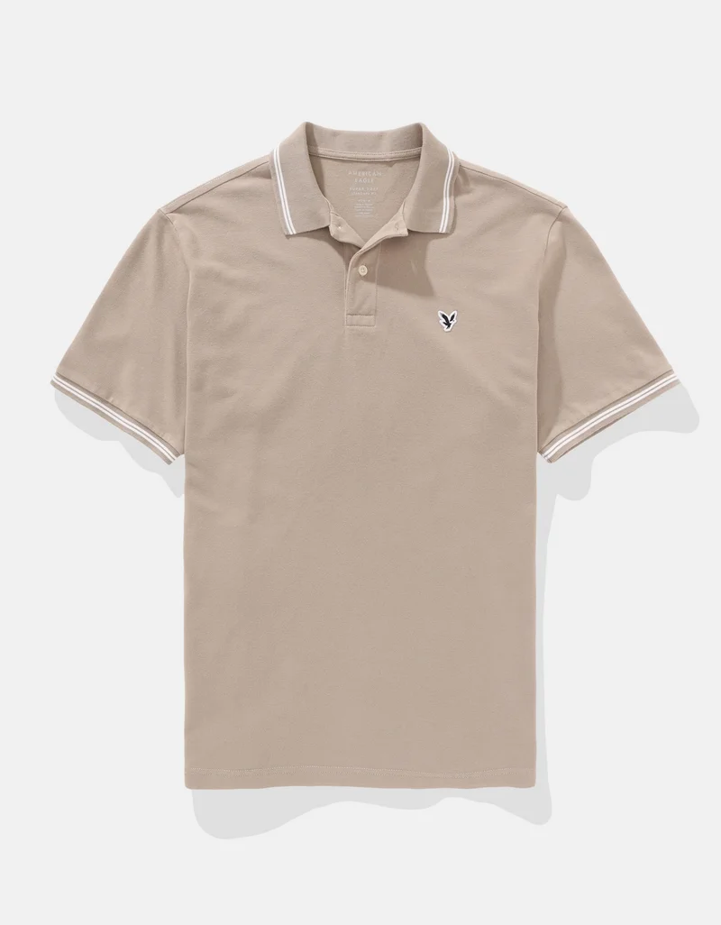امريكان ايجل Logo Pique Polo Shirt