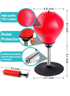 Desktop Punching Bag, Heavy Duty Stress Relief Ball, Desk Boxing Punch Ball, Funny Toys for Kids Coworkers and Friends - pzsku/Z8FBE1B4B45A3A260B8F6Z/45/_/1724512961/c8a188c6-f5f2-44a9-8988-0bf0f21aea6e