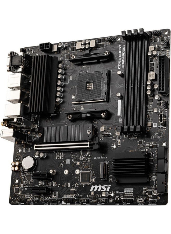 MSI B550M Pro-VDH Wifi, Socket AM4, AMD B550 Chipset, DDR4, 4400, Mhz, 4 slots, 128GB, MATX Motherboard Black - Image 2