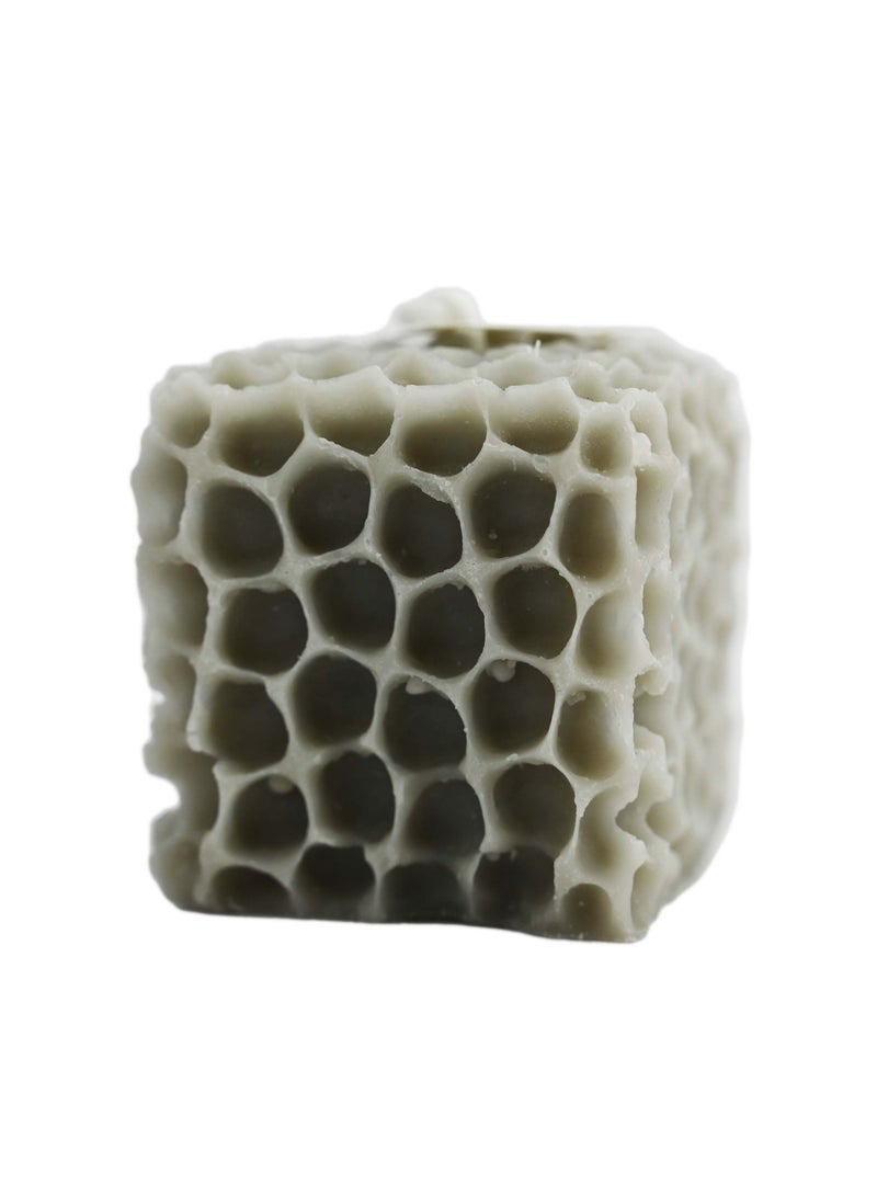 Square Honeycomb Scented Candle Blackberry Basil/ Fruit Scented Candles for Home Decoration/ Fruity Candles with Smell/ Aromatic Candles/ Soy Wax Candles/ Shaped Candles Scented for Decoration - Image 1