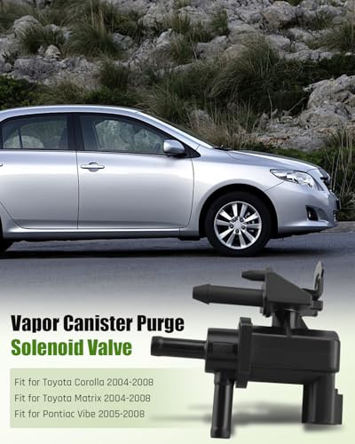 JUWEVAZU Vapor Canister Purge Valve Solenoid Fit for Toyota Corolla Matrix 2004 2005 2006 2007 2008 Fit for Pontiac Vibe 2005 2006 2007 2008 - Image 3