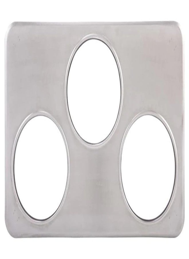 وينكو لوحة محول وينكو بثلاثة ثقوب مقاس 6-3/8 بوصة، متوسطة الحجم، من الفولاذ المقاوم للصدأ - Image 2