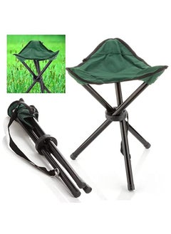 HETVIN Hetvin Camping Folding Stool Portable 3 Legs Chair Tripod Seat for Outdoor Hiking Fishing Picnic Travel Beach BBQ Garden Lawn with Strap Oxford Cloth Multicolor  - Image 1