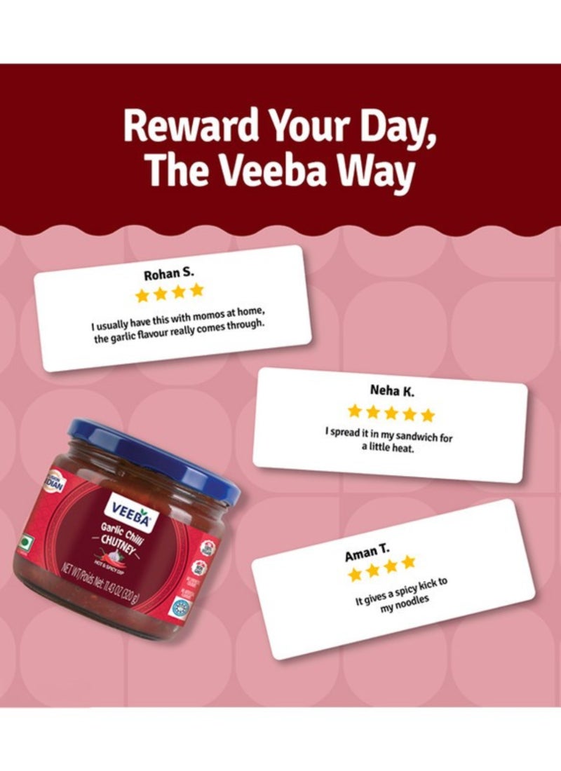 Veeba Garlic Chilli Chutney - Image 5