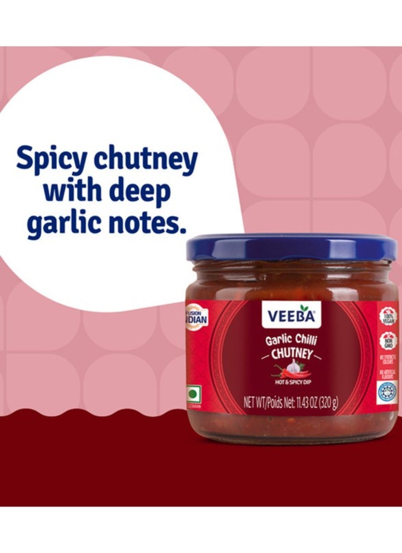 Veeba Garlic Chilli Chutney - Image 3