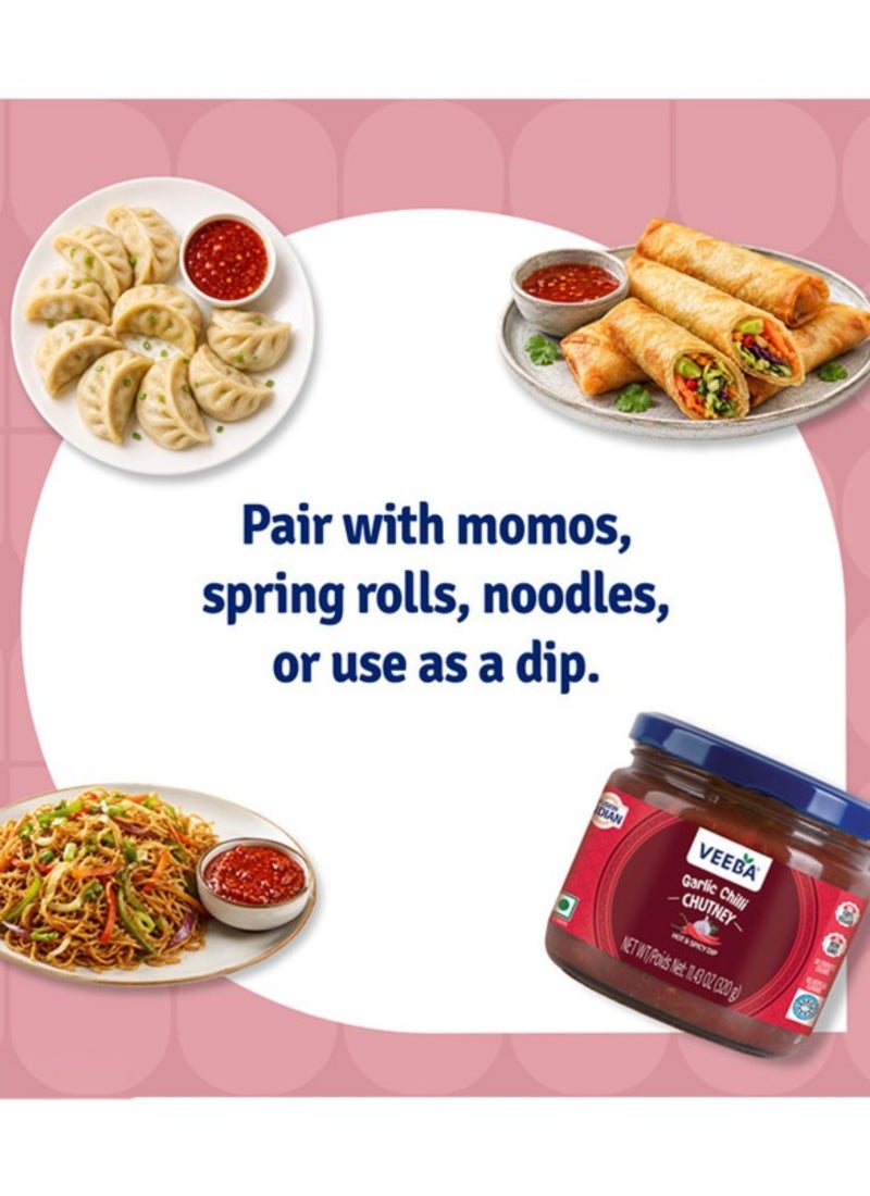 Veeba Garlic Chilli Chutney - Image 4