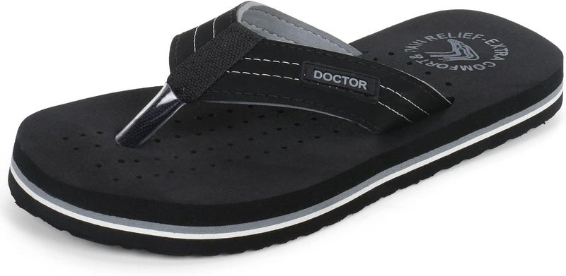 DOCTOR EXTRA SOFT دكتور إكسترا سوفت شبشب عناية تقويمية وراحة لمرضى السكري شبشب دكتور، شباشب، وسادة، زحافات وشبشب منزلي للرجال والأولاد فائق النعومة D-28 - Image 1