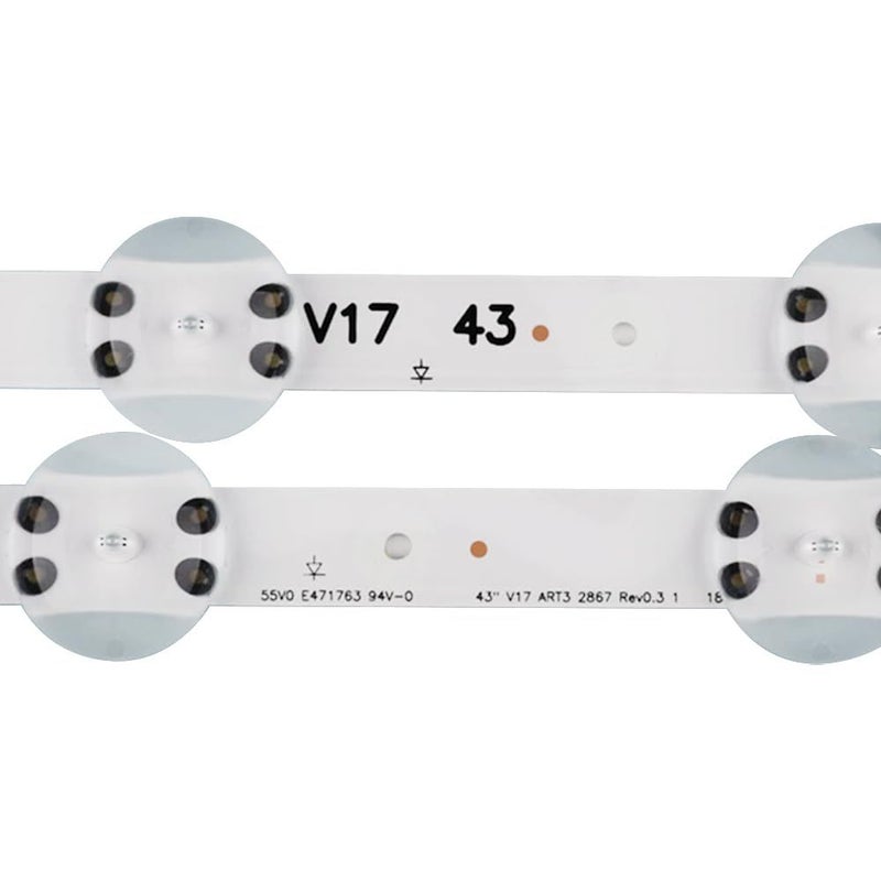 4Pcs LED Backlight Kit For 43 Inch LG TV Models Replacement Parts - Image 5